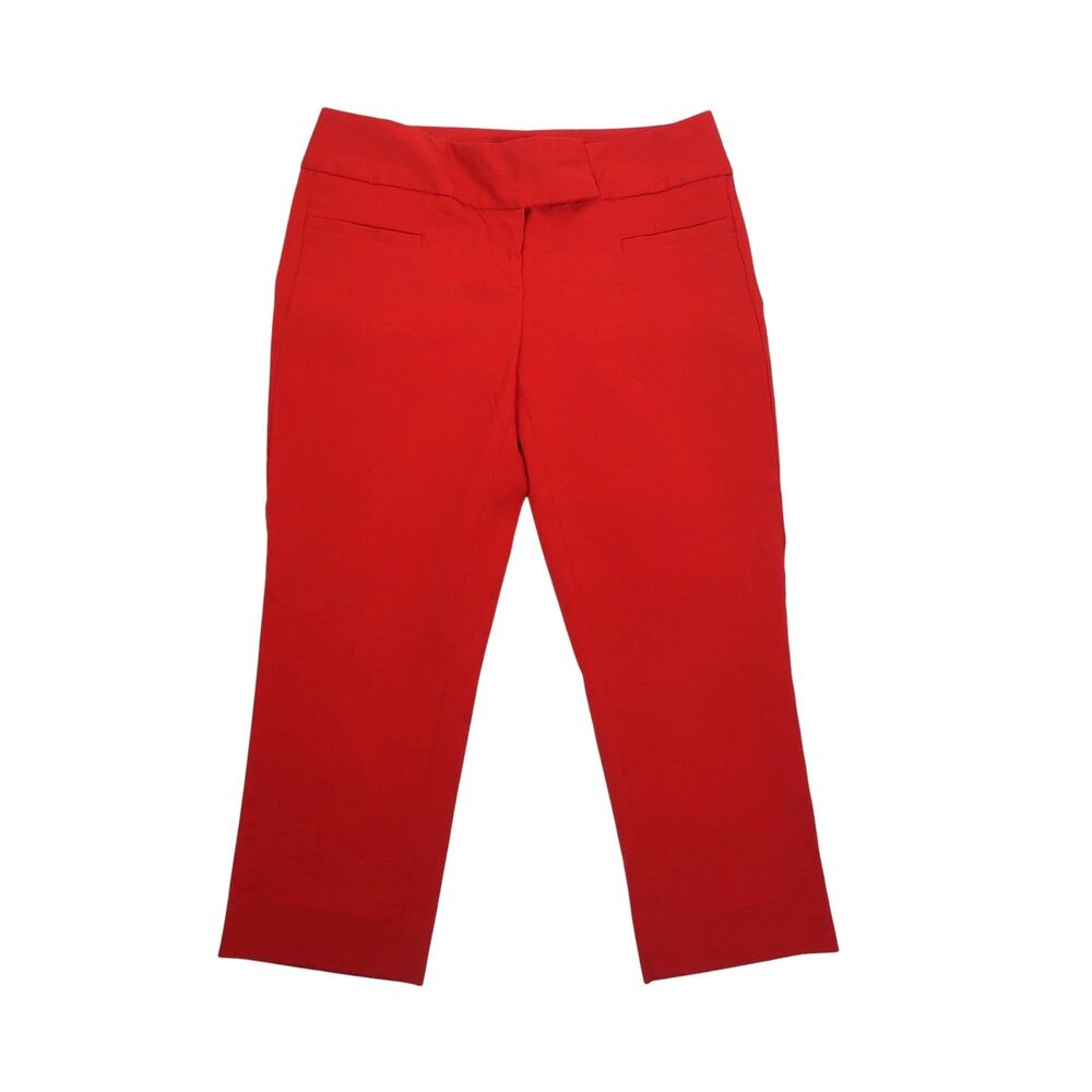 Vintage Y2K The Limited Cherry Red Low Rise Capri Pants 2